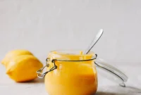 Four Ingredient Homemade Lemon Curd