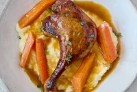 Golden-Crisp Duck Legs with Aromatic Orange Glaze