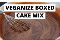 Vegan Box Cake Hack