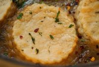 Cozy Autumn Pumpkin & Potato Stew with Rosemary Biscuits