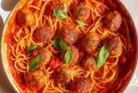 My Mom’s Legendary Spaghetti and Meatballs