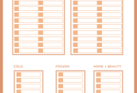 Free Printable Shopping Planners