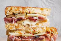 Decadent Triple Cream Brie and Hot Honey Toastie