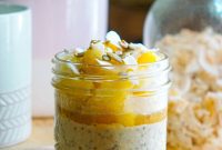 Sunrise Island Protein Oats with Golden Pineapple Glaze