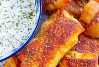 Crispy Vegan Buffalo Eggrolls