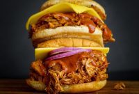 Plant-Powered BBQ Jackfruit Stacks