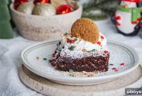 Decadent Vegan Gingerbread Cake