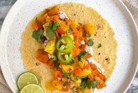 Tropical Weeknight Chicken Tacos with Mango Salsa