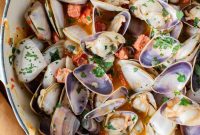 Sizzling Chorizo Clams