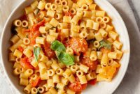 Stovetop Tomato Pasta Bliss