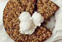 Gourmet Vegan Apple Crumb Cake