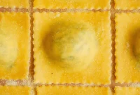 Zesty Lemon Butter Spinach Ricotta Ravioli