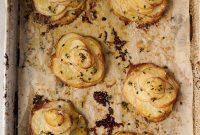 Garlic Butter Potato Tower