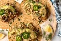 Crispy Plant-Based Chick’n Tacos with Zesty Slaw