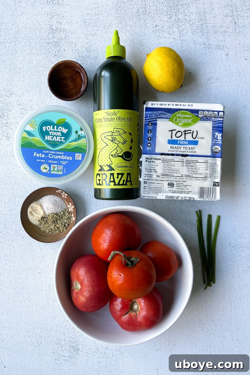 Another view of the Vegan Tomato Galette, highlighting the golden crust and vibrant tomatoes