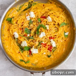 Roasted tomato and goat cheese pasta.