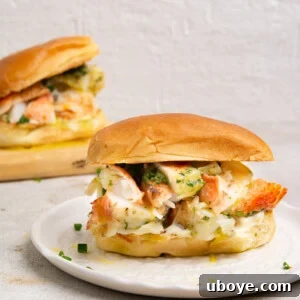 Buttery lobster rolls, a menu favorite.