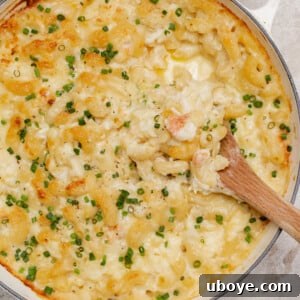 Lobster Mac and Cheese, a decadent and delicious dish for special celebrations like Mother's Day or Christmas