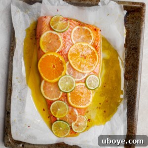 Slow Roasted Citrus & Olive Oil Salmon