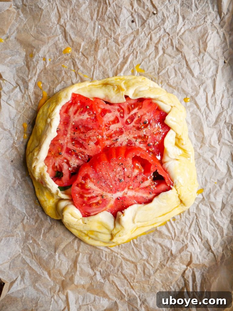 Freshly baked puff pastry, ready for a galette filling