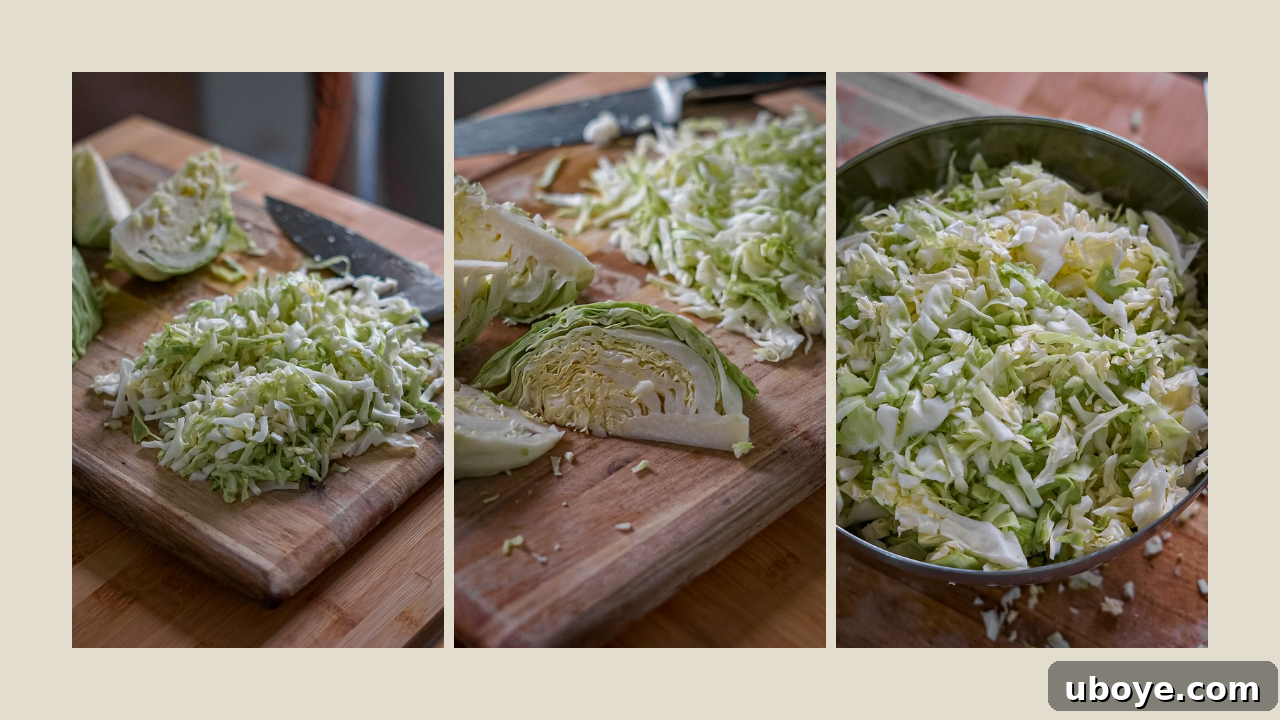 Sauerkraut gently simmering in a large pot on the stove
