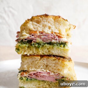 Focaccia with Mortadella, Burrata and Pesto 7 Recipe feature image
