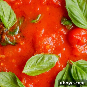 Tomato & Basil Sauce