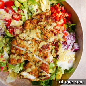 Crispy Crumbed Chicken & Bacon Salad thumbnail