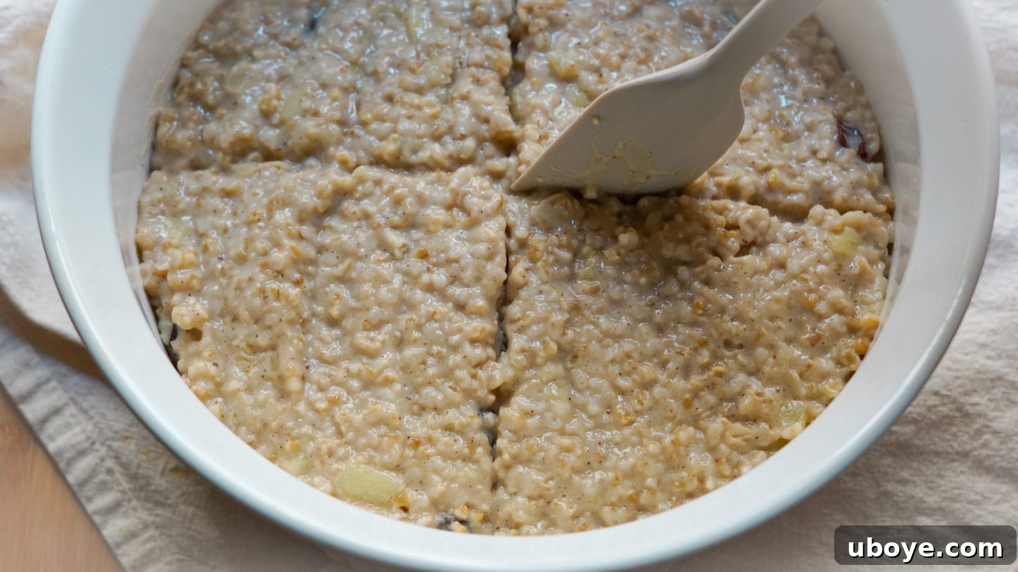 Batch Cooked Steel Cut Oats 4 meal prep steel cut oats recipe, dairy free breakfast meal prep