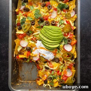 serving vegan taco casserole family style recipe