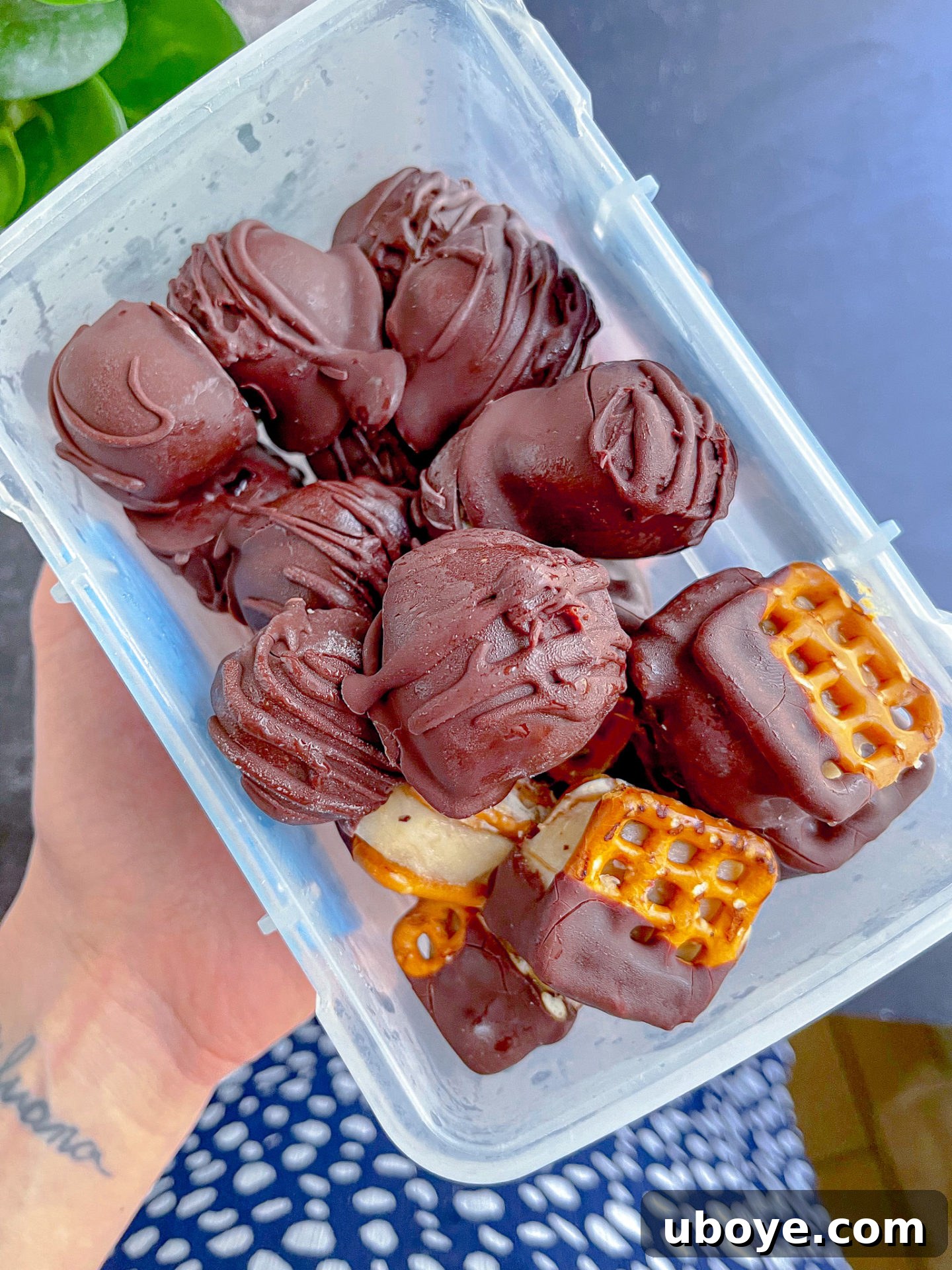 Peanut Butter Pretzel Nice Cream Sandwich Heaven 4 Meal prep healthy vegan desserts: Peanut Butter Pretzel Nice Cream Sandwiches and Chocolate Cherry Bombs