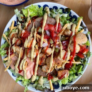 Vegan Big Mac Burger Bowl recipe image