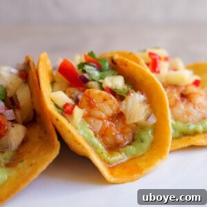 Prawn and Tomatillo Tacos