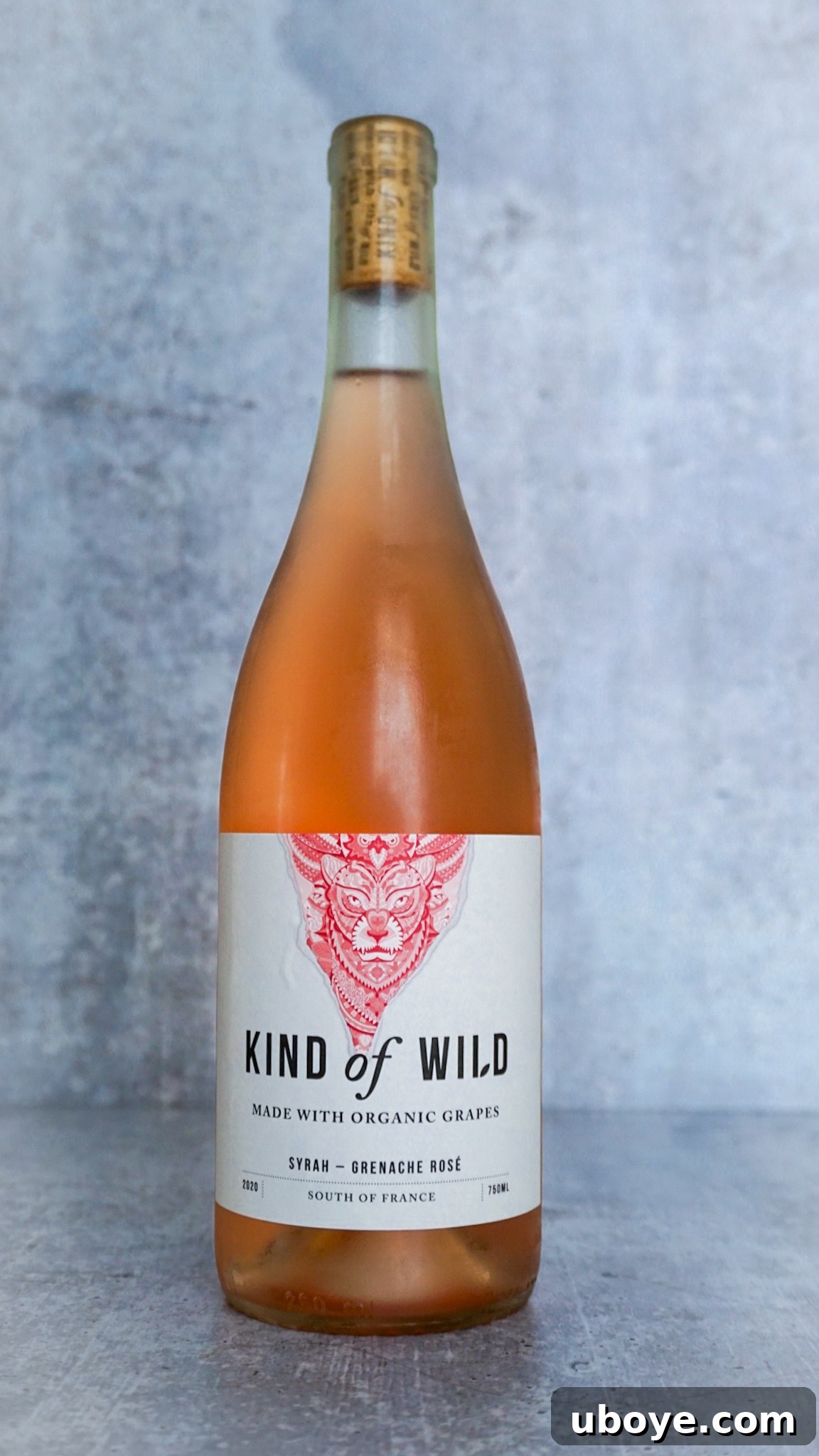 Review of Kind of Wild vegan organic rosé wine