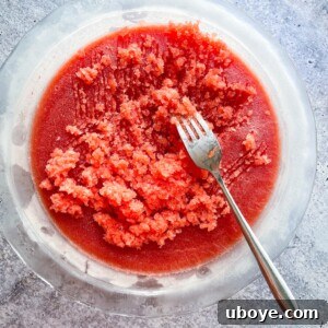 how to make vegan slushy Italian ice frosé granita