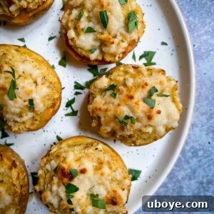Healthy Vegan Twice Baked Potatoes - Main Recipe Image