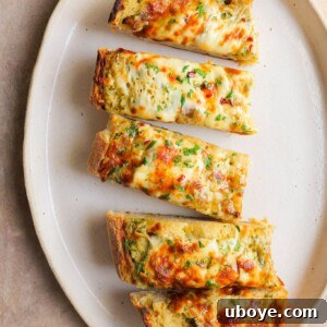 Irresistible Cheesy Garlic Bread 7 Herbed bread