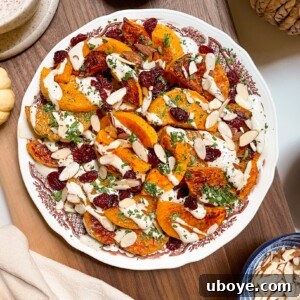 Maple & Sea Salt Butternut Squash with Sage Cashew Cream