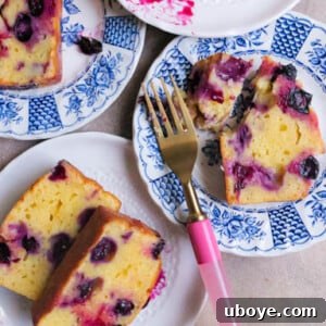 Blueberry and Greek Yoghurt Loaf Cake