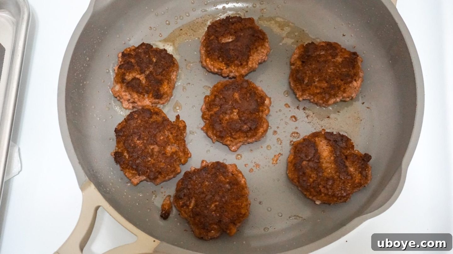 Shaped Vegan Meatballs Oval-shaped vegan meatballs placed on a plate, ready for cooking.