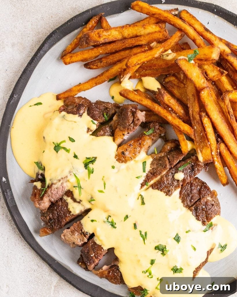Love Beyond Labels: A Valentine's Dinner 4 Steak Frites with Béarnaise Sauce