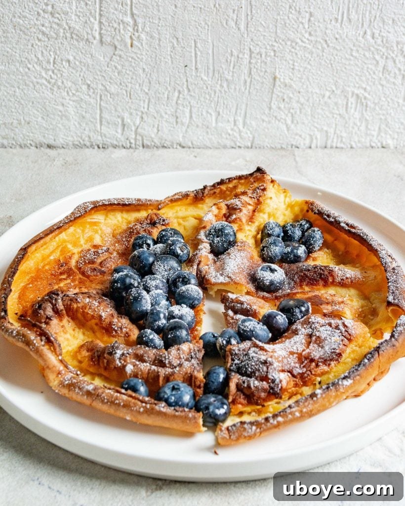 Love Beyond Labels: A Valentine's Dinner 5 Dutch Baby Pancake Dessert
