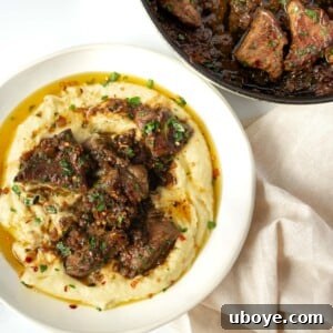 Garlic butter steak bites