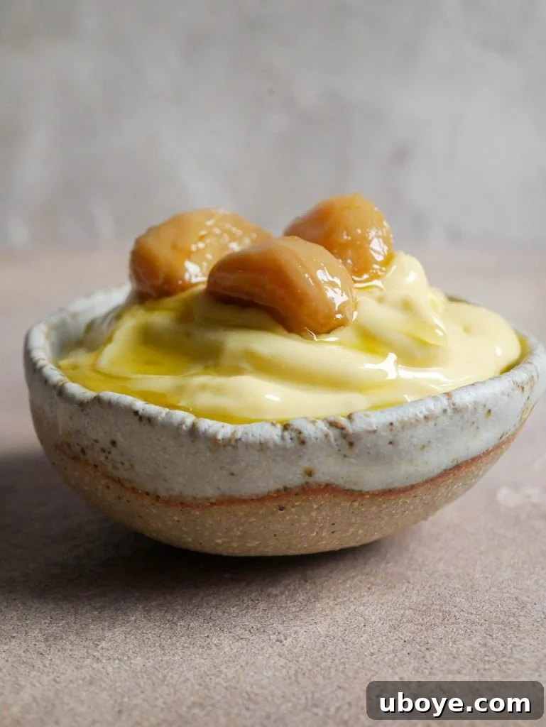 Spicy Bravas Potatoes 7 Homemade Garlic Aioli, a creamy dipping sauce for Patatas Bravas