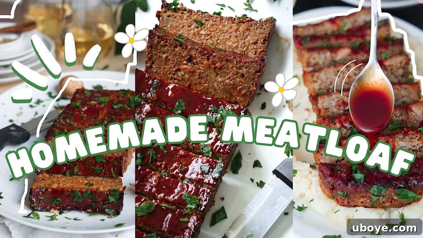 The fully baked lentil meatloaf with a rich, glossy glaze, still in the loaf pan.