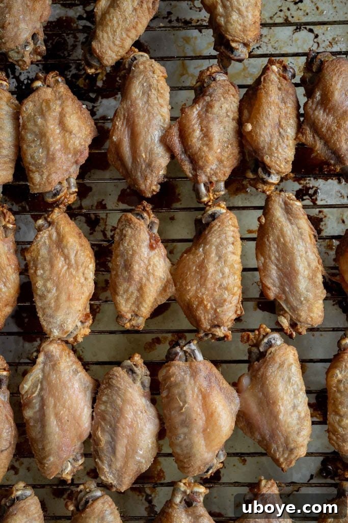 Crispy Baked Buffalo Wings 5 Ingredients for making buffalo sauce: Frank's RedHot and melted butter
