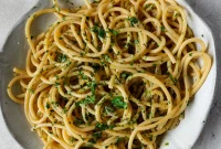 Decadent 10-Minute Anchovy Butter Pasta