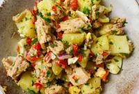Spanish Potato Salad (Patatas Aliñadas) — Mayo & Dairy Free